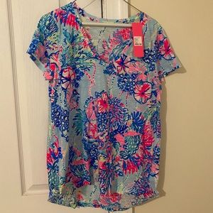 NWT Lilly Pulitzer Etta tee